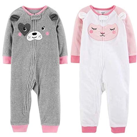 toddler girl fleece pajamas|fleece jammies babies 12 months.